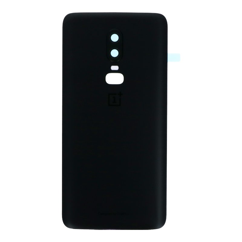 Backcover Replacement with Camera Lens for Oneplus 6 - Rock Black - OEM