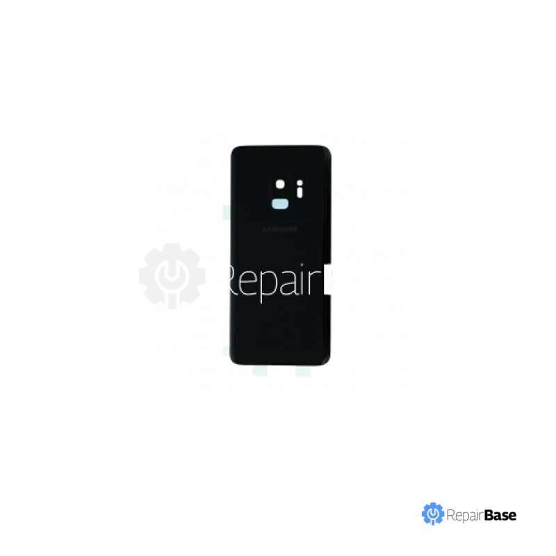 Samsung Galaxy S9 Back Cover Glass Replacement (With Lens / Black)