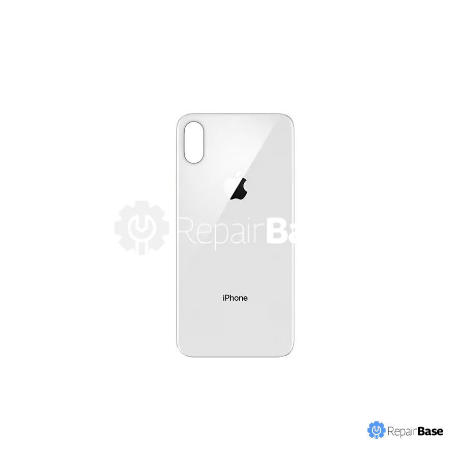 iPhone X Back Cover Glass Replacement (OEM/White)