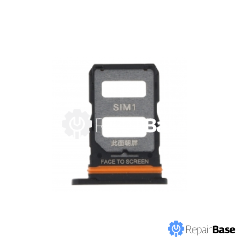 Xiaomi 12 Lite SIM Card Tray Replacement OEM Black