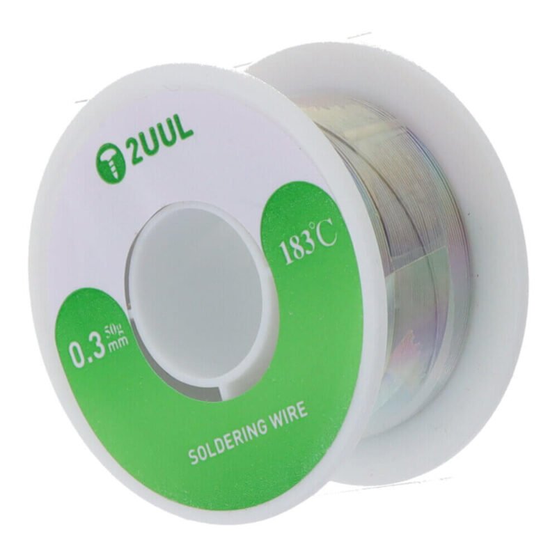 2UUL 183℃ 0.3mm 100M Rosin Core Tin Solder Wire