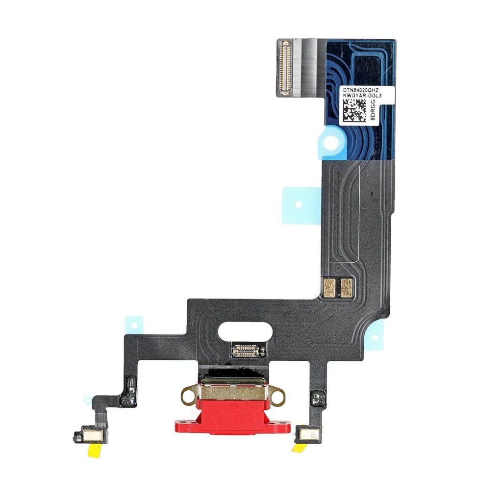iPhone XR Charge Connector Flex Cable Replacement Red (OEM)