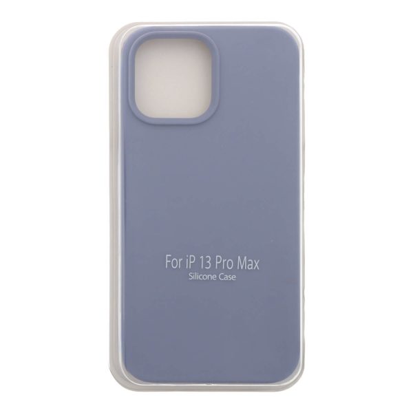 Silicone Case for iPhone 13 Pro Max - Lavender Gray