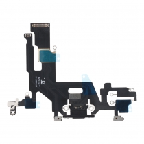 Charging Port Flex Cable Replacement for Apple iPhone 11 - Black - (High Quality)