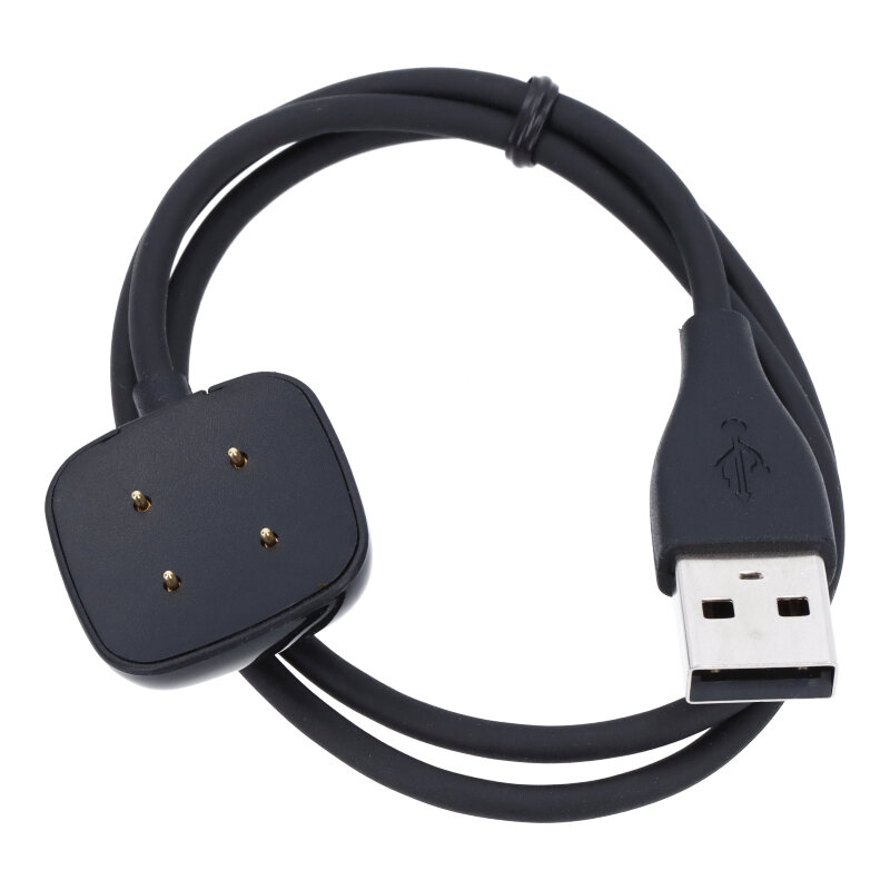 USB Charging Cable for Fitbit Versa 3, Sense - Black - 1M