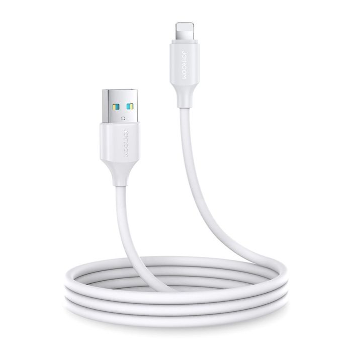 Joyroom USB - Lightning Data Cable, 2.4A, 480Mbs -1m - White (S-UL012A9)