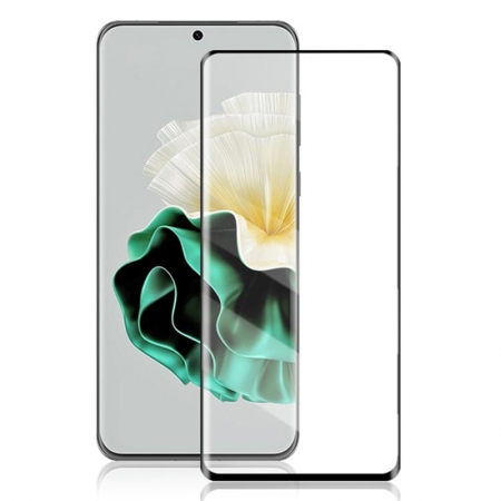 Full Screen Tempered Glass Protector for Huawei P60 Pro – Black