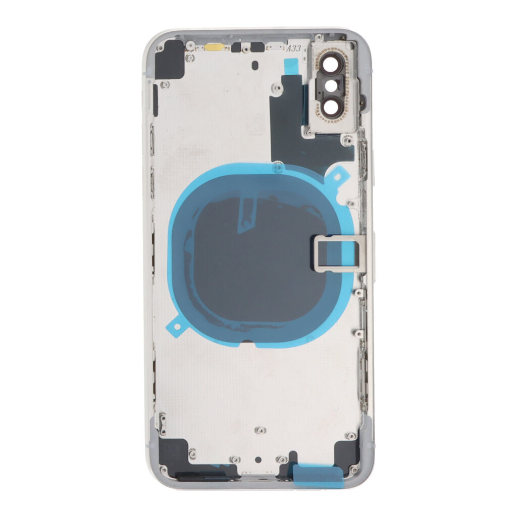 Backcover with Middle Frame for iPhone X EU Version - White - OEM