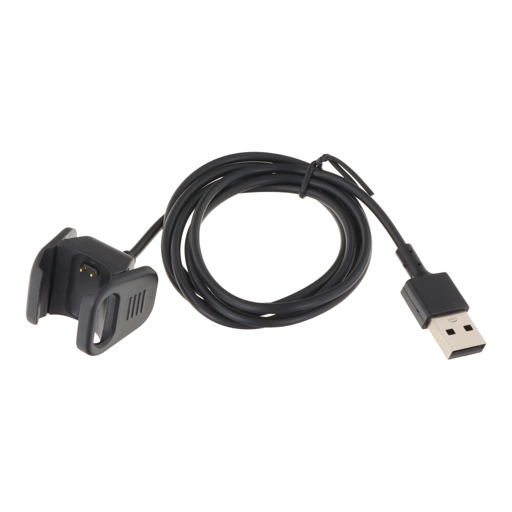 USB Charging Data Cable for Fitbit Charge 4 - Black