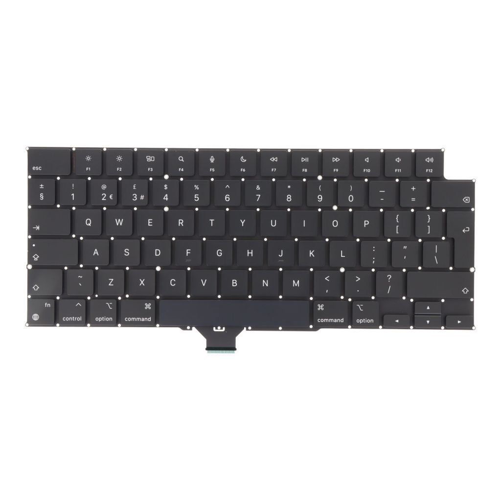 Keyboard Replacement for MacBook Pro 14inch 2021 A2442, Pro 16inch 2021 A2485, Pro 16inch 2023 A2780 UK Version – UK Version – OEM