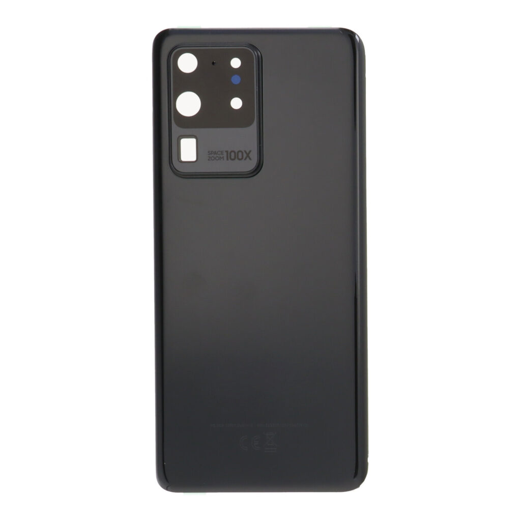 Backcover with Camera Lens for Samsung Galaxy S20 Ultra G988B/S20 Ultra 5G – Black – OEM