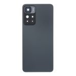 Backcover with Camera Lens and Frame for Xiaomi Redmi Note 11 Pro + 5G - Black - OEM