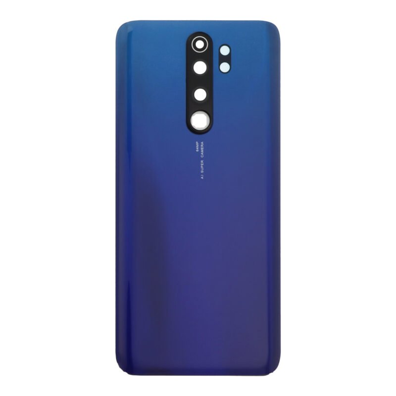 Backcover with Camera Lens and Frame for Xiaomi Redmi Note 8 Pro – Blue – HQ