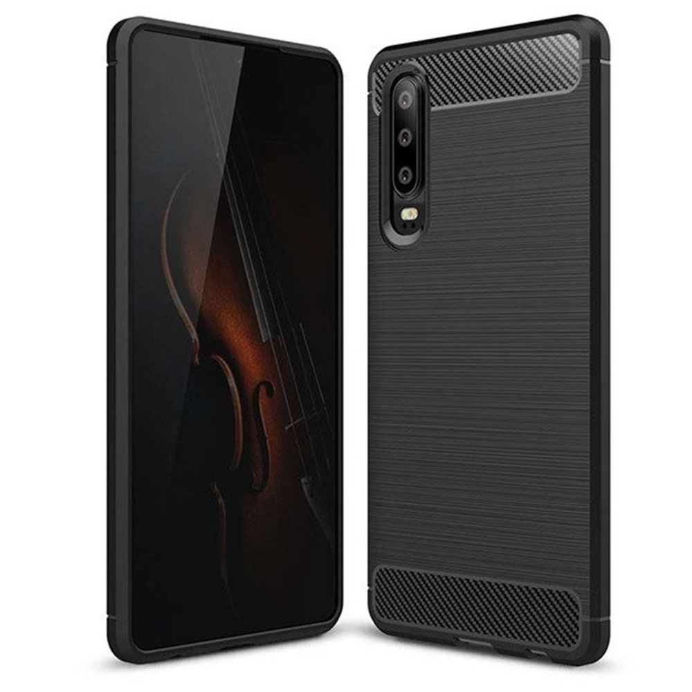 Carbon Case for Huawei P30 - Black