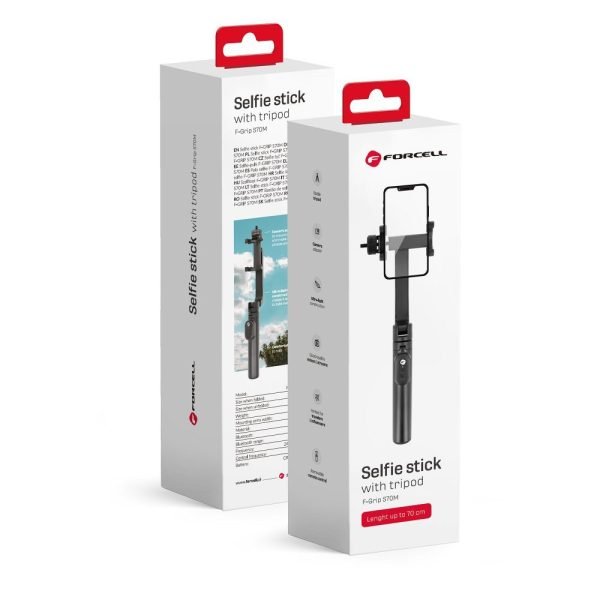 Forcell F-GRIP S70M Selfie Stick Tripod with Remote Control