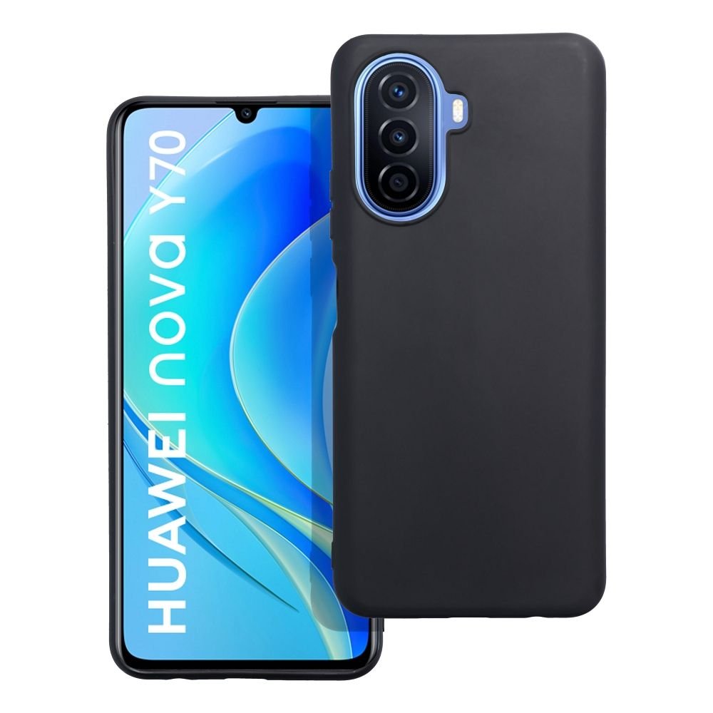 Matt Case for Huawei Nova Y70 - Black