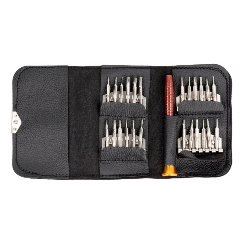 Set of Service Screwdrivers 25 in 1 Metal Bits