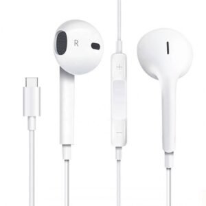 Type-C in Ear Headphones for iPhone 15 Series - White