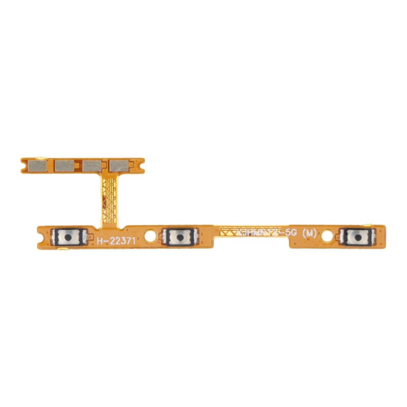 Power and Volume Button Flex Cable for Xiaomi Redmi Note 12 5G - HQ