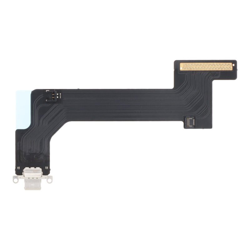 Charging Port with Flex Cable for iPad 2022 (iPad 10th Gen) 4G Version - White - OEM