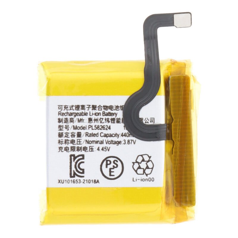 Battery Replacement for Amazfit GTR 3 Pro/GTR 3 - PL582624 450mAh - OEM