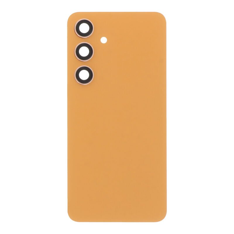 Backcover with Camera Lens for Samsung Galaxy S24 - Sandstone Orange - OEM