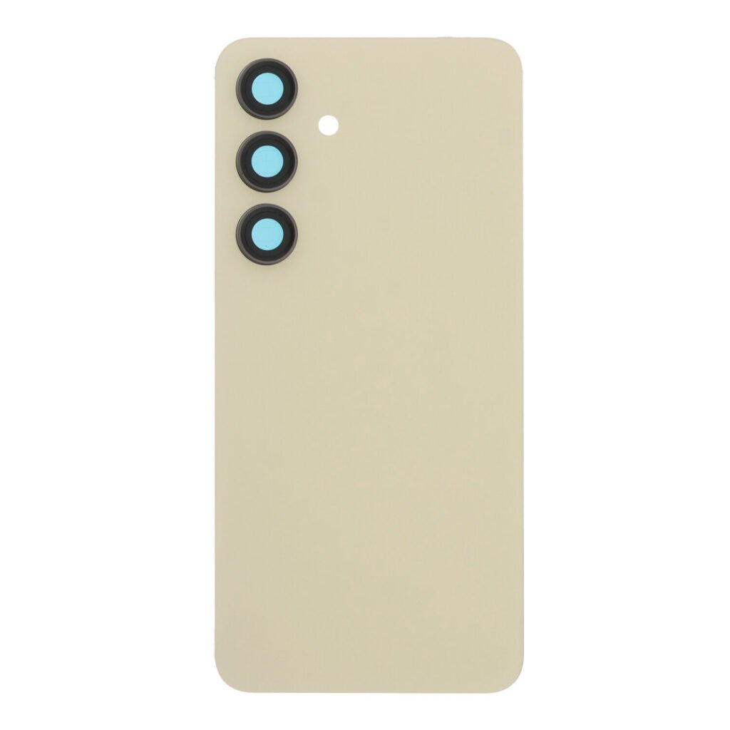 Backcover with Camera Lens for Samsung Galaxy S24 - Amber Yellow - OEM