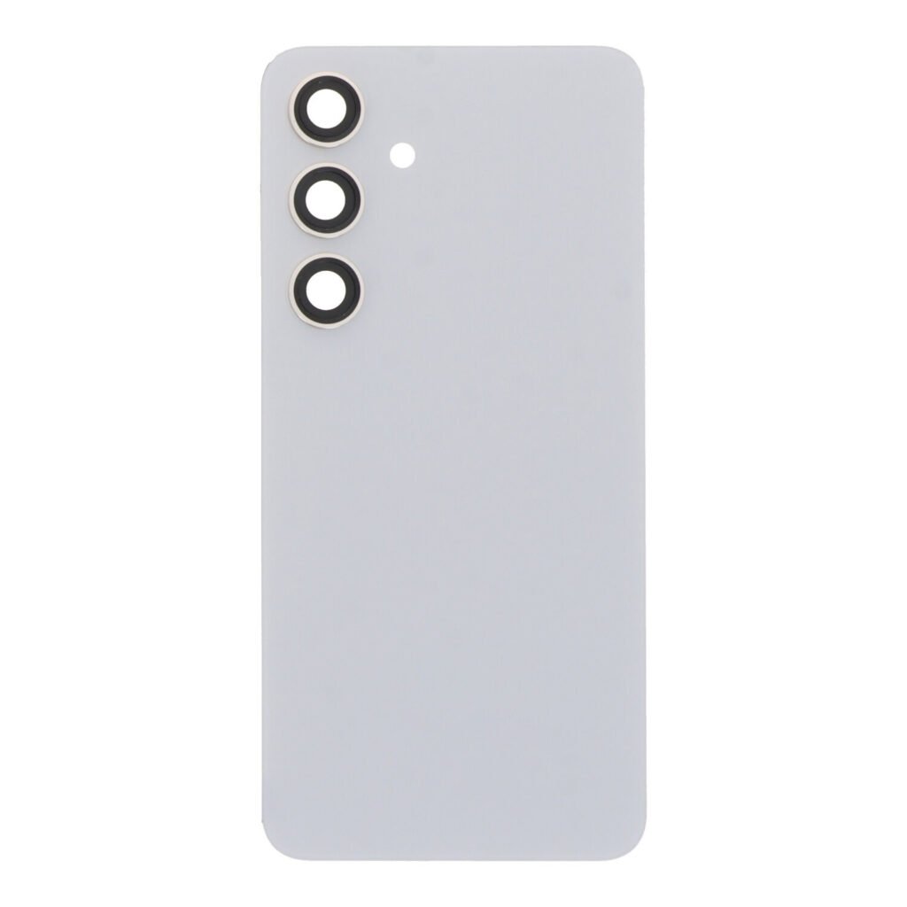 Backcover with Camera Lens for Samsung Galaxy S24 - Marble Gray - OEM