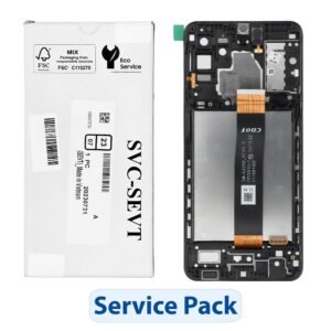 LCD Display and Touch Screen Replacement with Frame for Samsung Galaxy A32 5G A326B - GH82-25121A - Service Pack