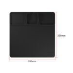 Rubber Silicon Work Pad RELIFE RL-AD15 - 200x200mm - Black