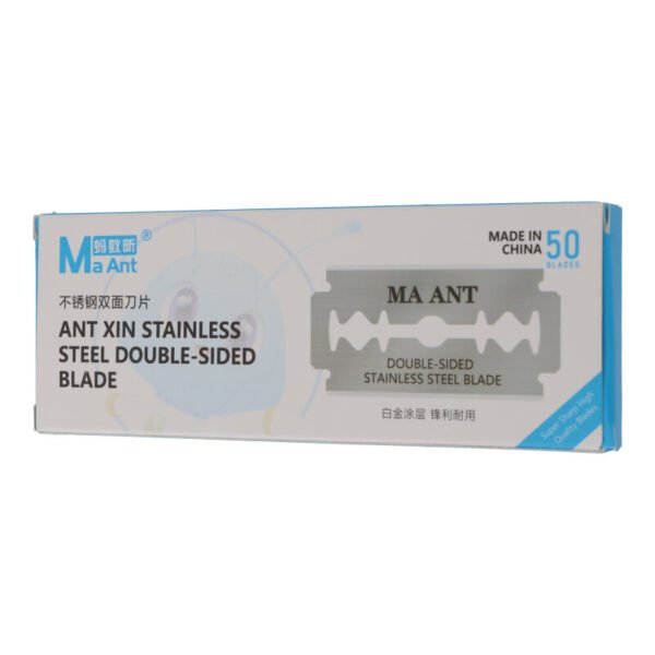 MaAnt Double-Sided Stainless Seel Blade - 50Pcs/Box