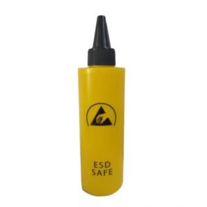 ESD Safe Antistatic Leakproof Alcohol Bottle - 60ml - Yellow