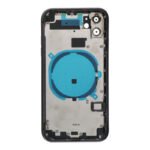 Backcover with Middle Frame / Back Camera Lens / Side Buttons / SIM Card Tray for iPhone 11 - EU Version - Black - OEM