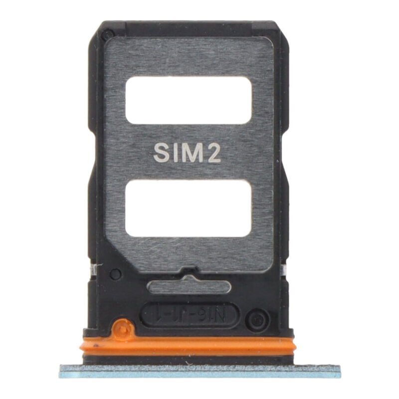 SIM Card Tray for Xiaomi Redmi Note 13 Pro 5G – Dual Card Version – Blue – OEM