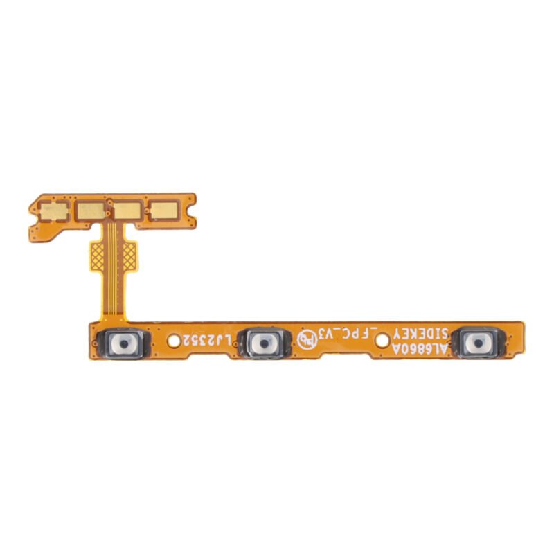 Power and Volume Button Flex Cable for Xiaomi Poco M6 Pro 4G - OEM