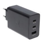 Charger 65W Type-C x 2 USB Port for Samsung - EU Plug - Black