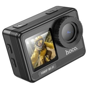 Dual Color Screen Sports Camera HOCO DV103 - Black