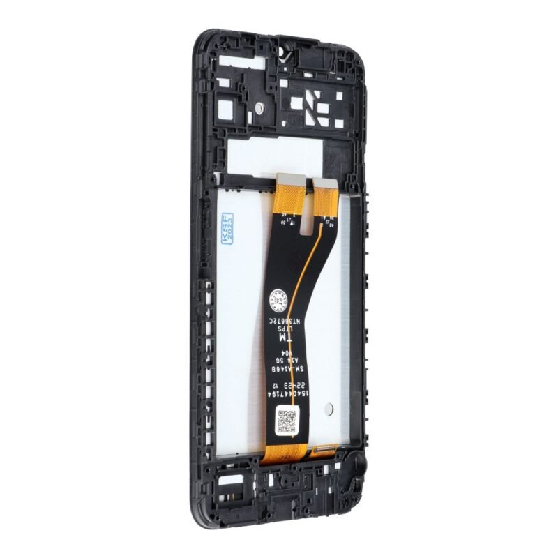 LCD Display and Touch Screen Replacement with Frame for Samsung Galaxy A14 5G - Black - Original Refurb