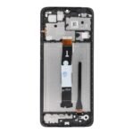 LCD Display and Touch Screen Replacement with Frame for Xiaomi Redmi 12C – Black – OEM