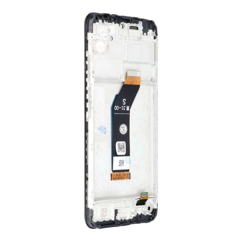 LCD Display and Touch Screen Replacement with Frame for Xiaomi Redmi Note 11 Redmi Note 11S Poco M4 Pro 4G – Black – OEM