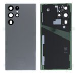 Backcover with Camera Lens for Samsung Galaxy S22 Ultra 5G - Graphite - OEM