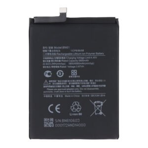 Battery BN61 Replacement for Xiaomi Poco X3 - 6000mAh - OEM