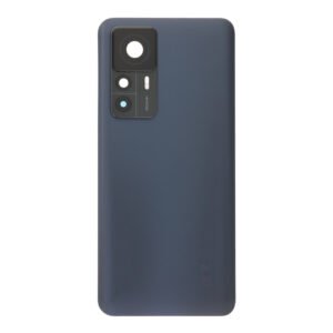 Backcover with Camera Lens for Xiaomi 12T (22071212AG)/12T Pro (22081212UG) - Black - Service Pack