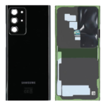 Backcover with Camera Lens for Samsung Galaxy Note 20 Ultra N985Note 20 Ultra 5G - Black - Service Pack