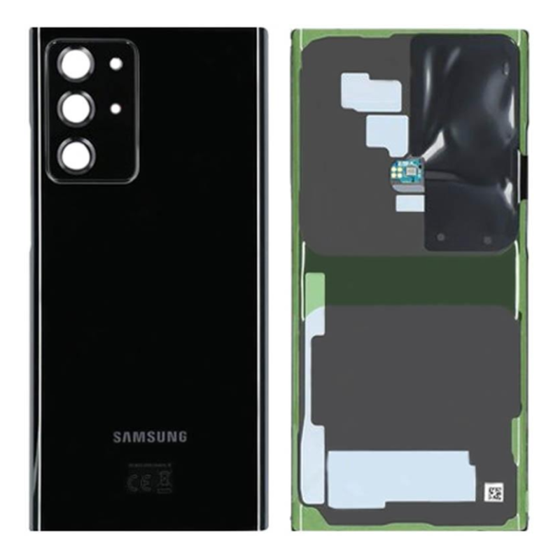 Backcover with Camera Lens for Samsung Galaxy Note 20 Ultra N985Note 20 Ultra 5G - Black - Service Pack