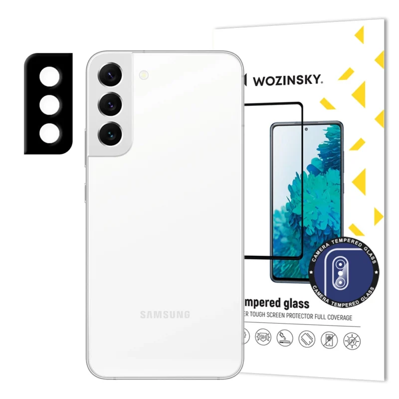 Camera Lens Protector for Samsung Galaxy S22 Plus - Wozinsky Full Camera Tempered Glass - 9H