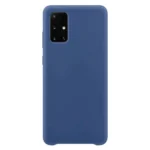 Case Soft Flexible Rubber for Samsung Galaxy S21 Ultra 5G - Silicone - Dark Blue