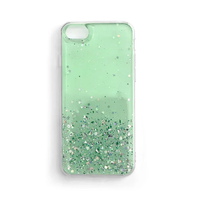 Case Wozinsky Star Glitter Shining for iPhone 12 Mini - Green