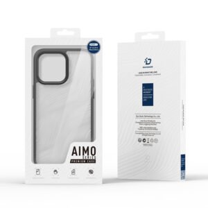 DUX DUCIS Aimo Series Matte Anti-drop Case for iPhone 15 Pro Max - Black