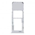 SIM Card Tray for Samsung Galaxy A12 – Single Card Version – White – OEM